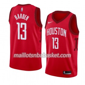 Maillot Homme Houston Rockets James Harden 13 2018-19 Nike Rouge Swingman